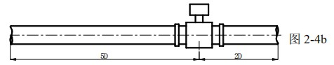 液體流量計直管段安裝位置圖